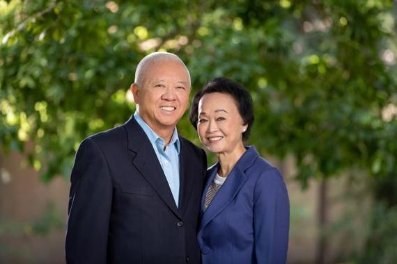 University of Missouri alumni Andrew and Peggy Cherng
